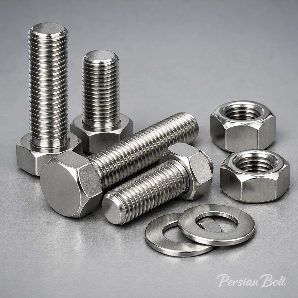 پیچ و مهره استیل ضد زنگ Persian Bolt